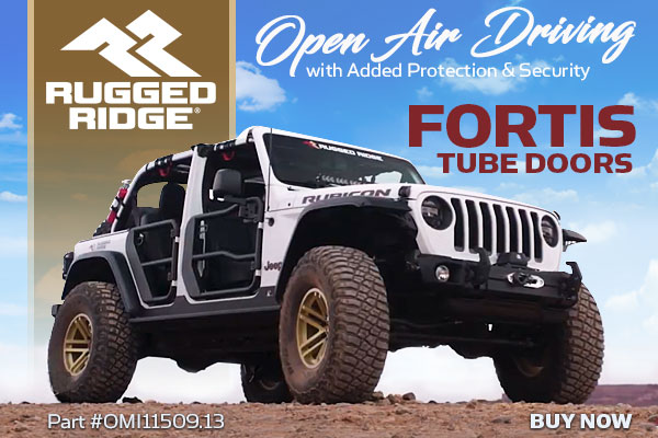 Rugged Ridge Fortis Tube Doors