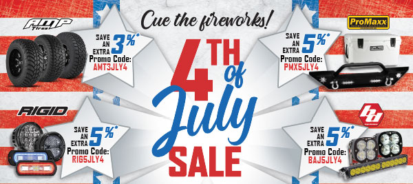 4th of July Sale