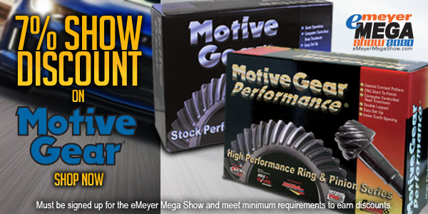 Save on Motive Gear