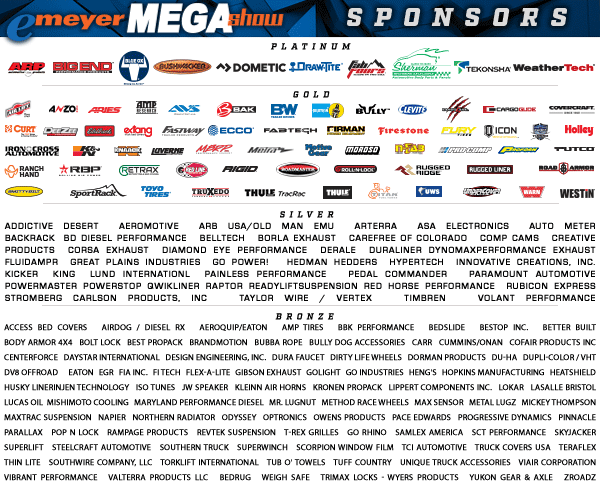 Sign up today for our e-Meyer Mega Show