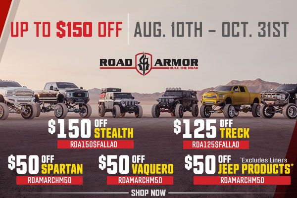 Save on Road Armor