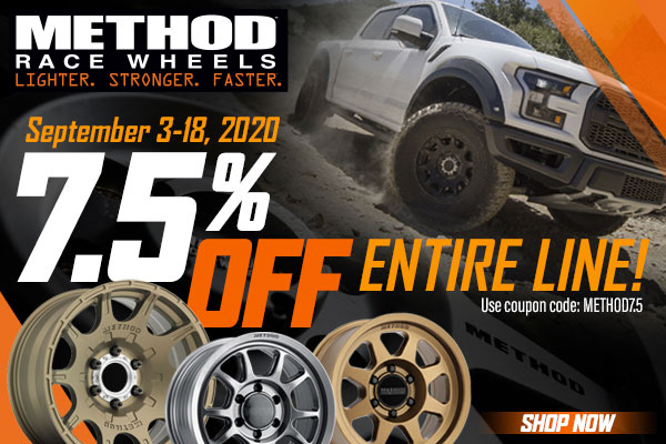 Save on Method Race Wheels