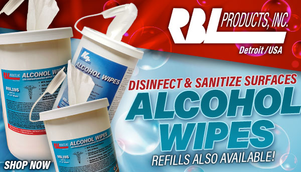 RBL Alcohol Wipes