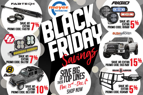 Black Friday Savings!