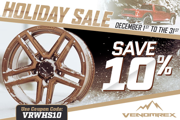 Venomrex Holiday Sale!