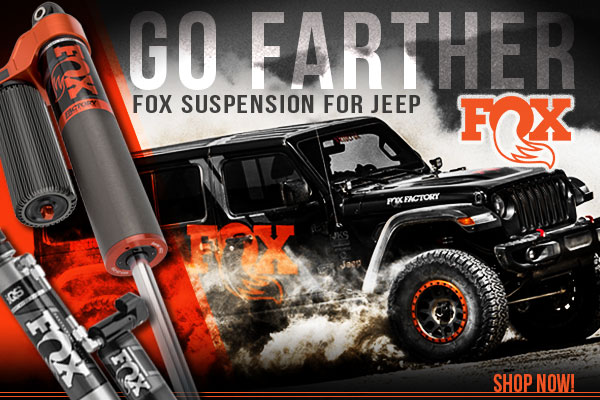 FOX Suspension for Jeep