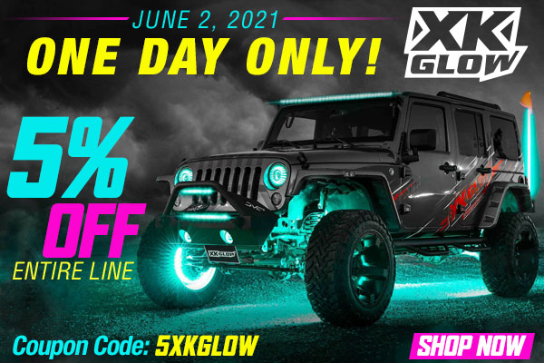 Save on XK Glow