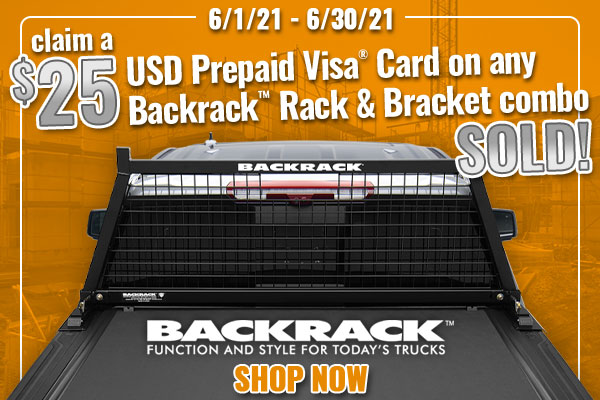 Backrack rebate