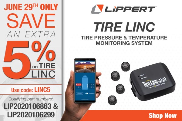 Save 5% on TireLinc