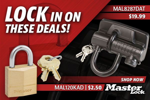 Save on MasterLock