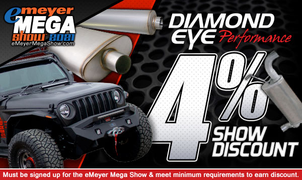 Save on Diamond Eye Performance