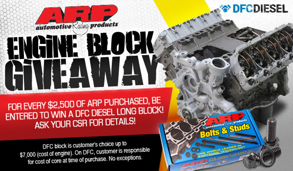 Engine Block Giveaway