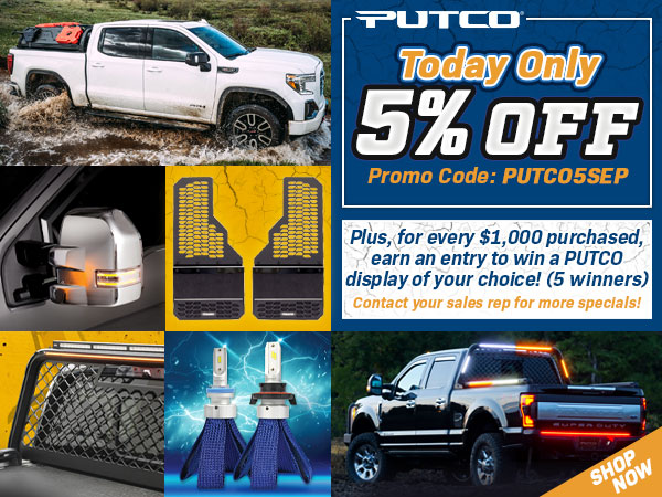 Putco, Save an extra 5%